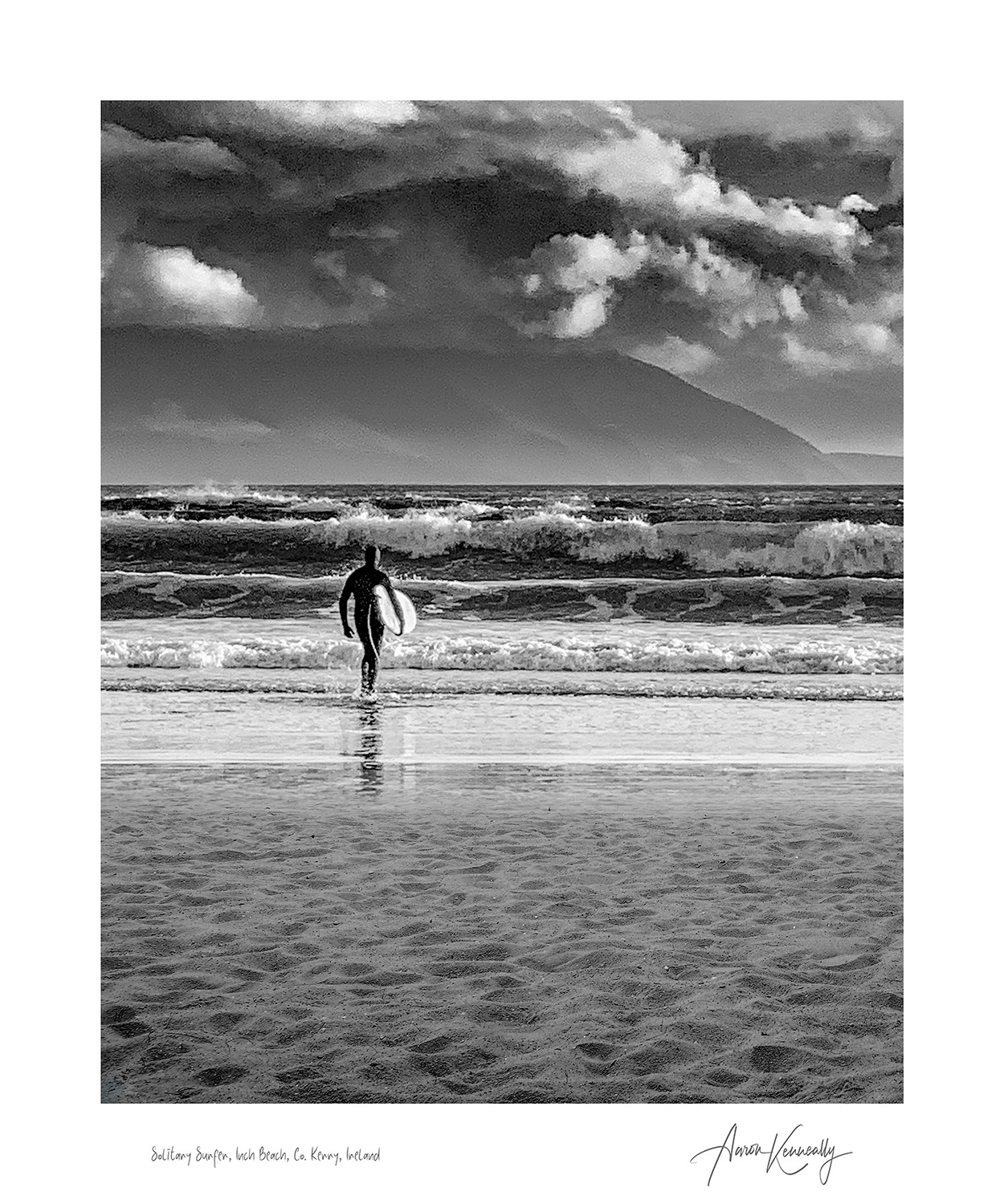 Solitary Surfer, Inch Beach, Co. Kerry, Ireland