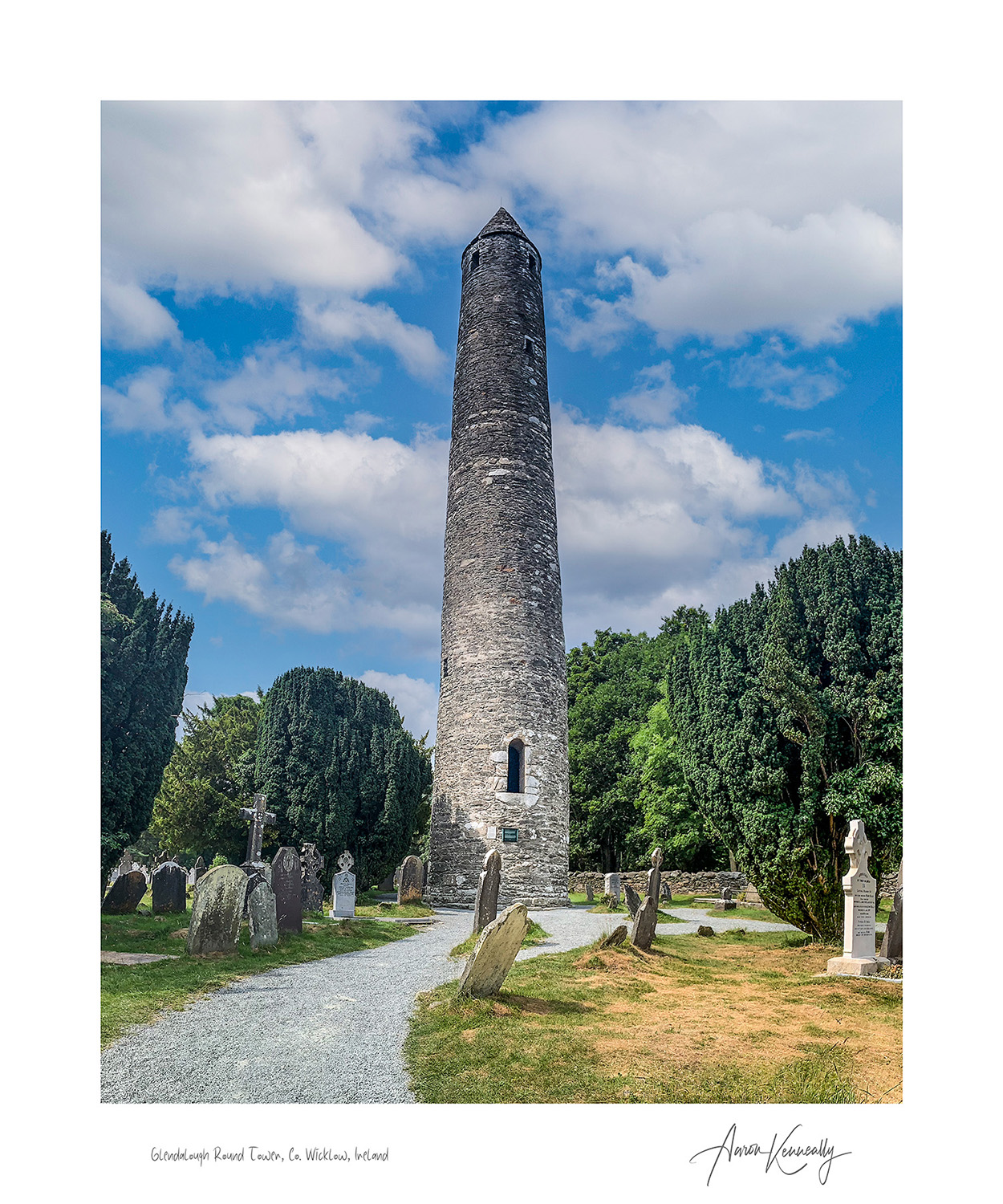 Glendalough Round Tower, Glendalough, Co. Wicklow